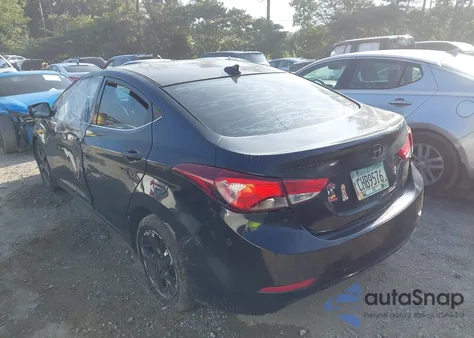 2016 Hyundai Elantra Value Edition from USA, damaged, VIN 5NPDH4AE5GH723299